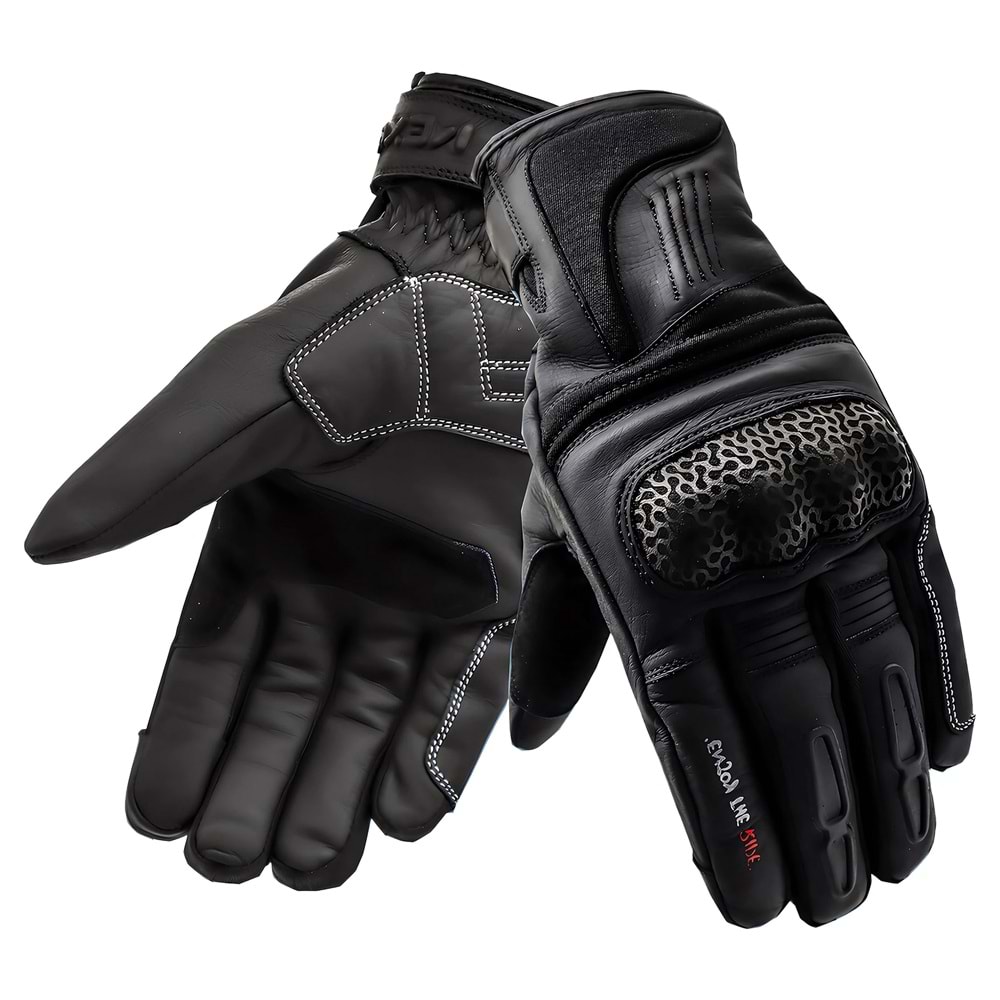 VEXO PATRIOT H2O ELDİVEN SİYAH - SİYAH - XXL