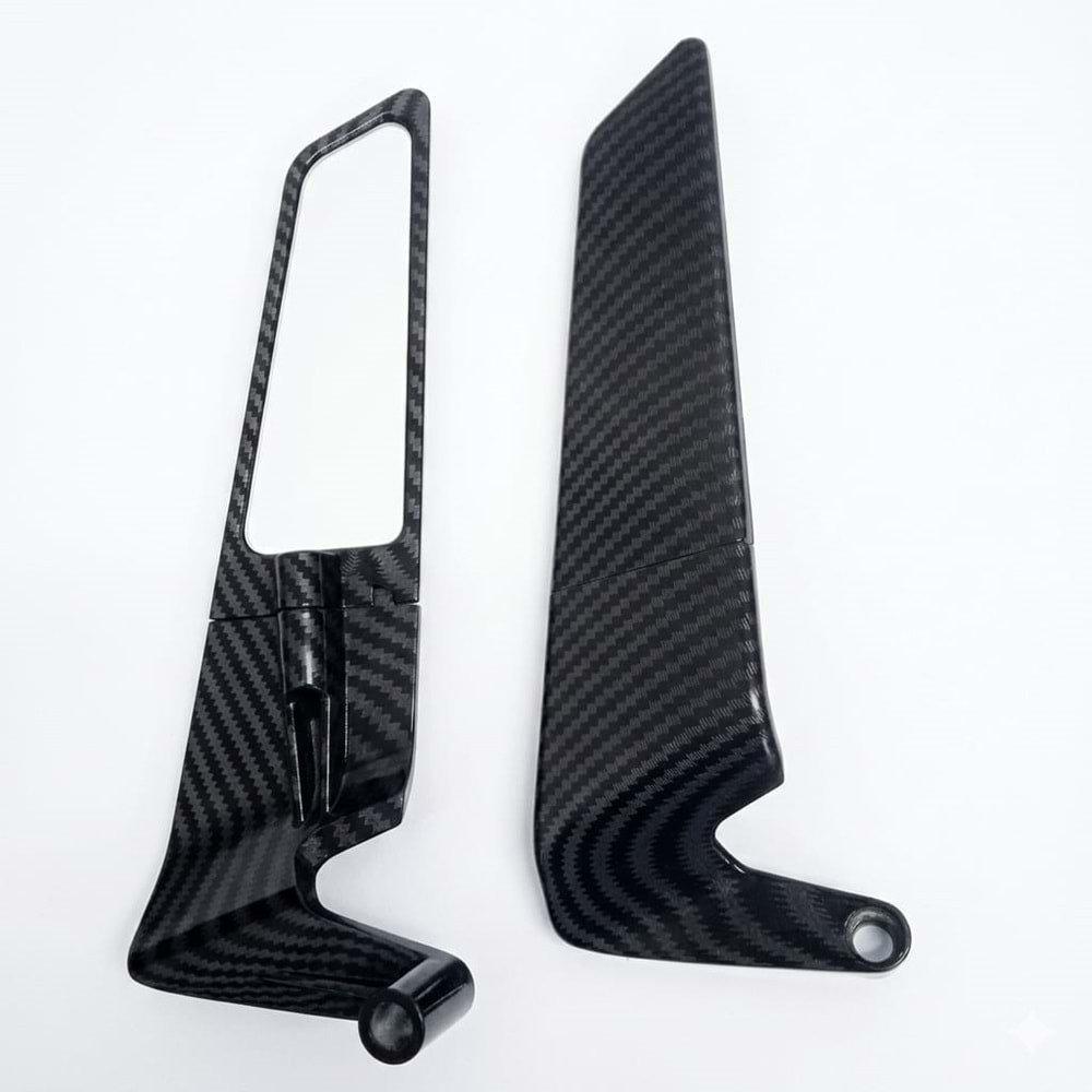GİDON ÜSTÜ KARBON KANAT H2 AYNA TAKIMI