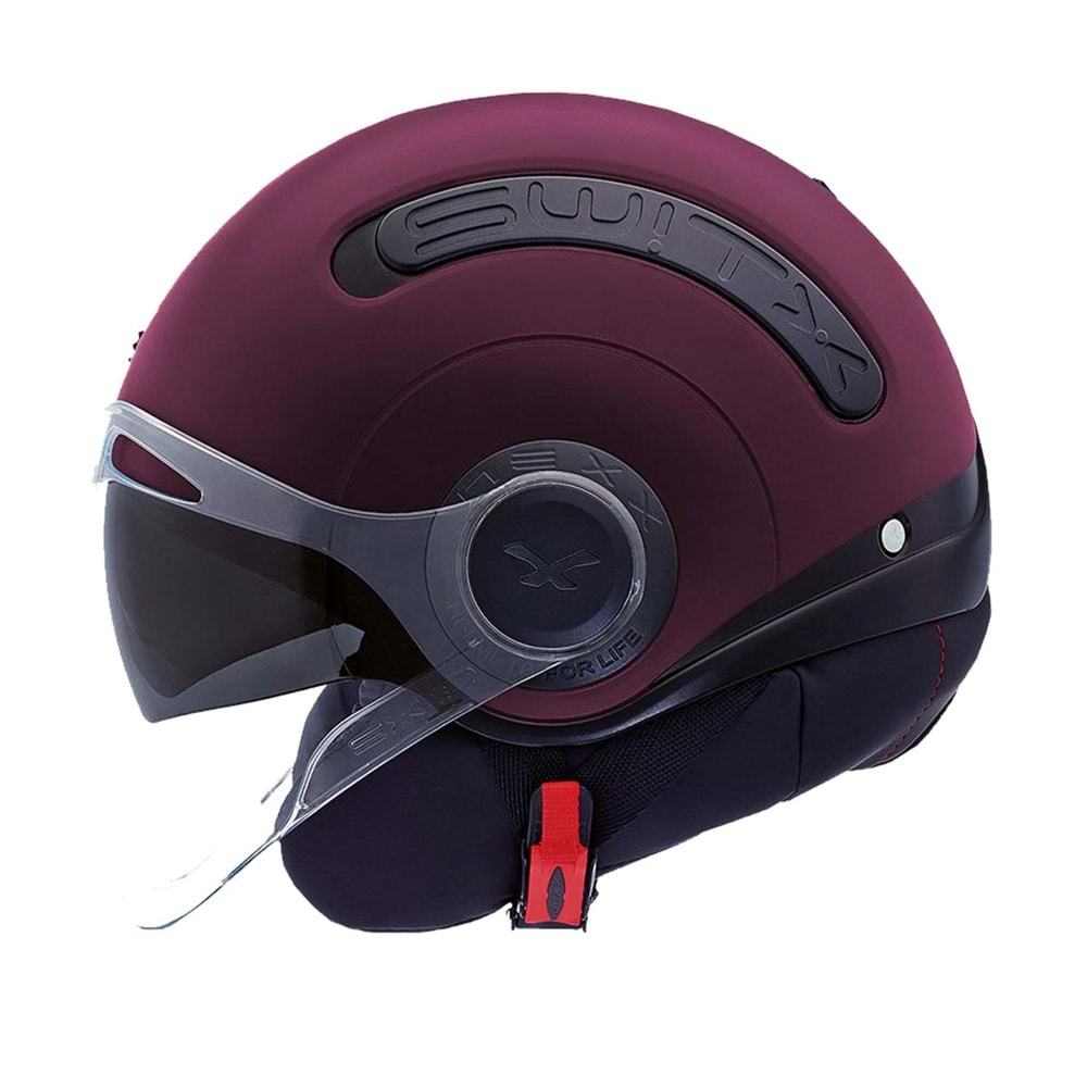 NEXX SX.10 MAT SİYAH KASK - MOR