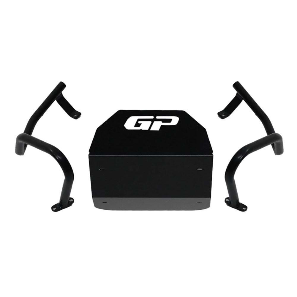 GP Kompozit Honda CRF250L 2013-2024 Uyumlu Karter ve Motor Koruma Demiri Siyah