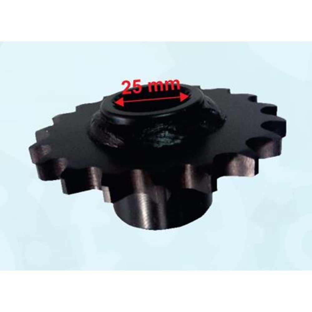 BS150 ATV ÖN DİŞLİ 428-19T İÇ 25 mm UZUNLUK 39 mm