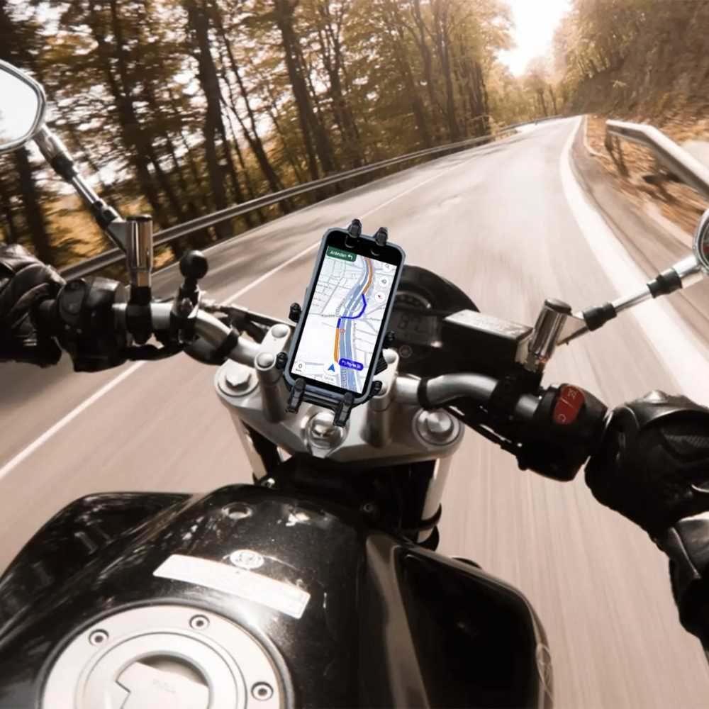 KNMASTER TT-860 TELEFON TUTUCU TİTREŞİM ENGELLEYİCİ TÜM MOTOSİKLETLER