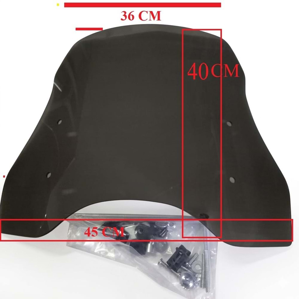 ÜNİVERSAL FÜME SİPERLİK CAMI