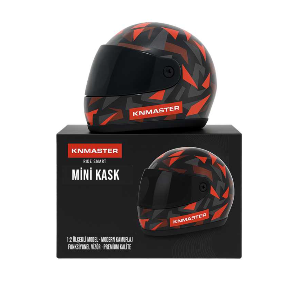 KNMASTER Mini Kedi Köpek Kaskı – 1:2 Ölçekli Modern Kamuflaj Modeli