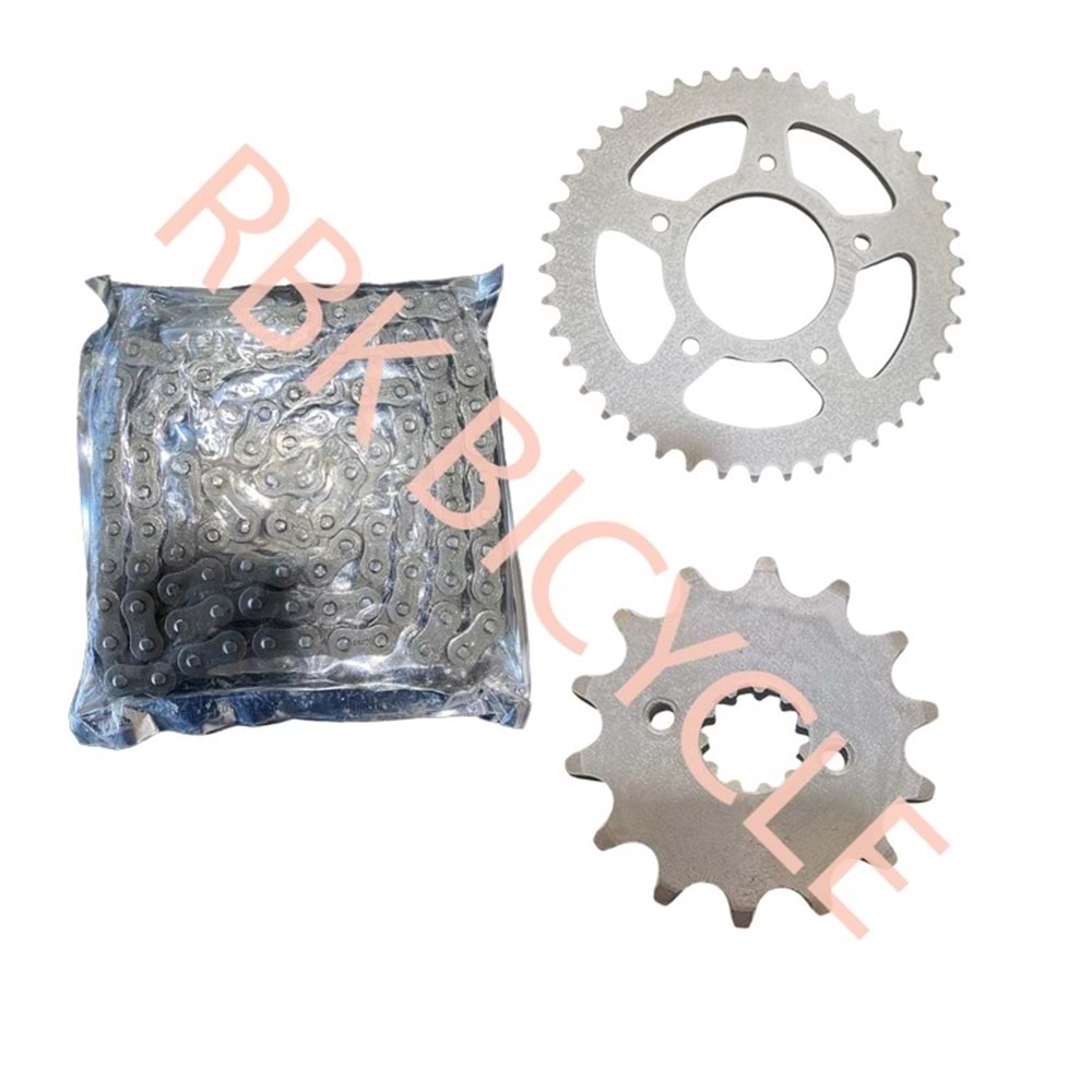 CFMOTO CF250NK 520HO*120L ORİNGLİ ZİNCİR DİŞLİ SETİ