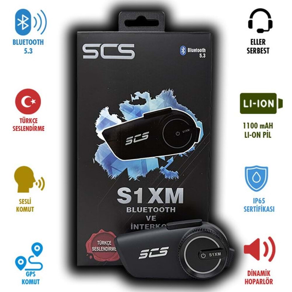 SCS S1XM BLUETOOTH KULAKLIK