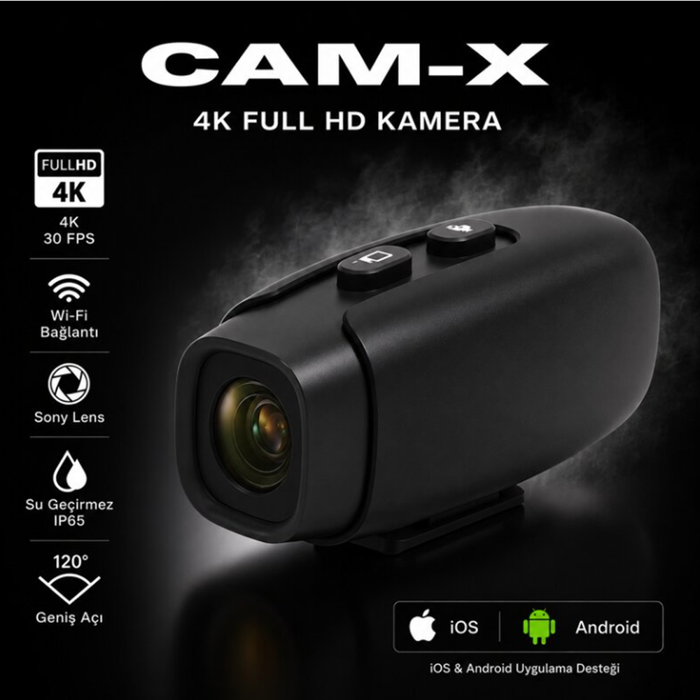 SCS CAM-X 4K FULL HD KAMERA
