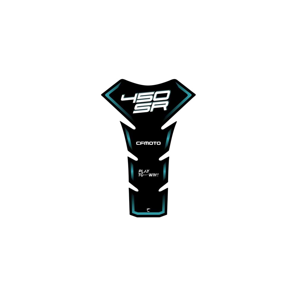 CFMOTO SR450 Büyük Tank Pad - Mavi