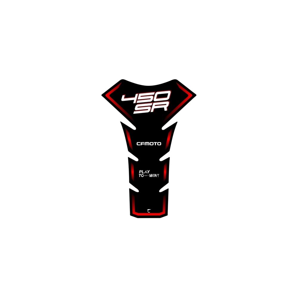 CFMOTO SR450 Büyük Tank Pad - Kırmızı