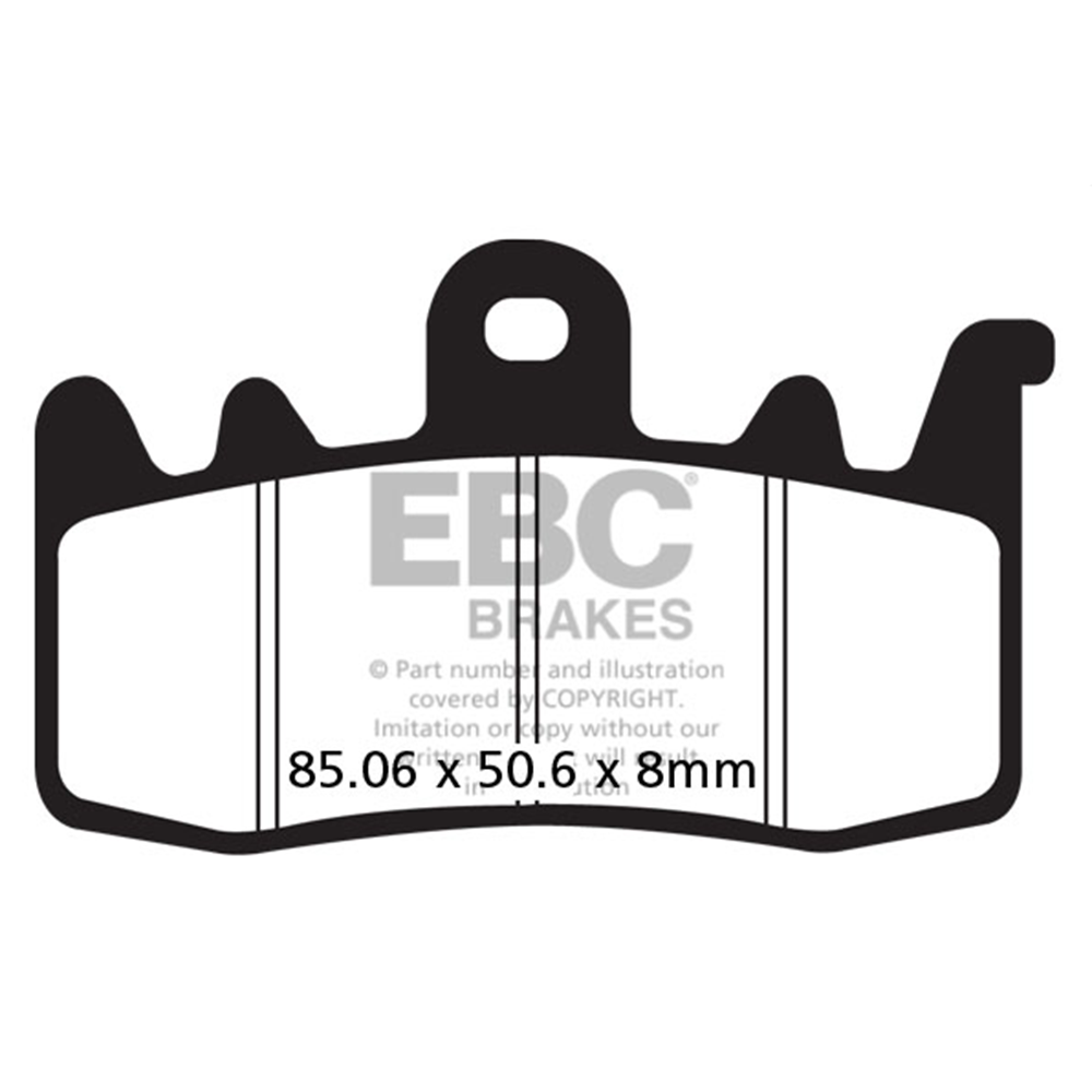 EBC BRAKES 403-FA630HH SİNTERLİ ÖN FREN BALATASI 450SR 1200GS