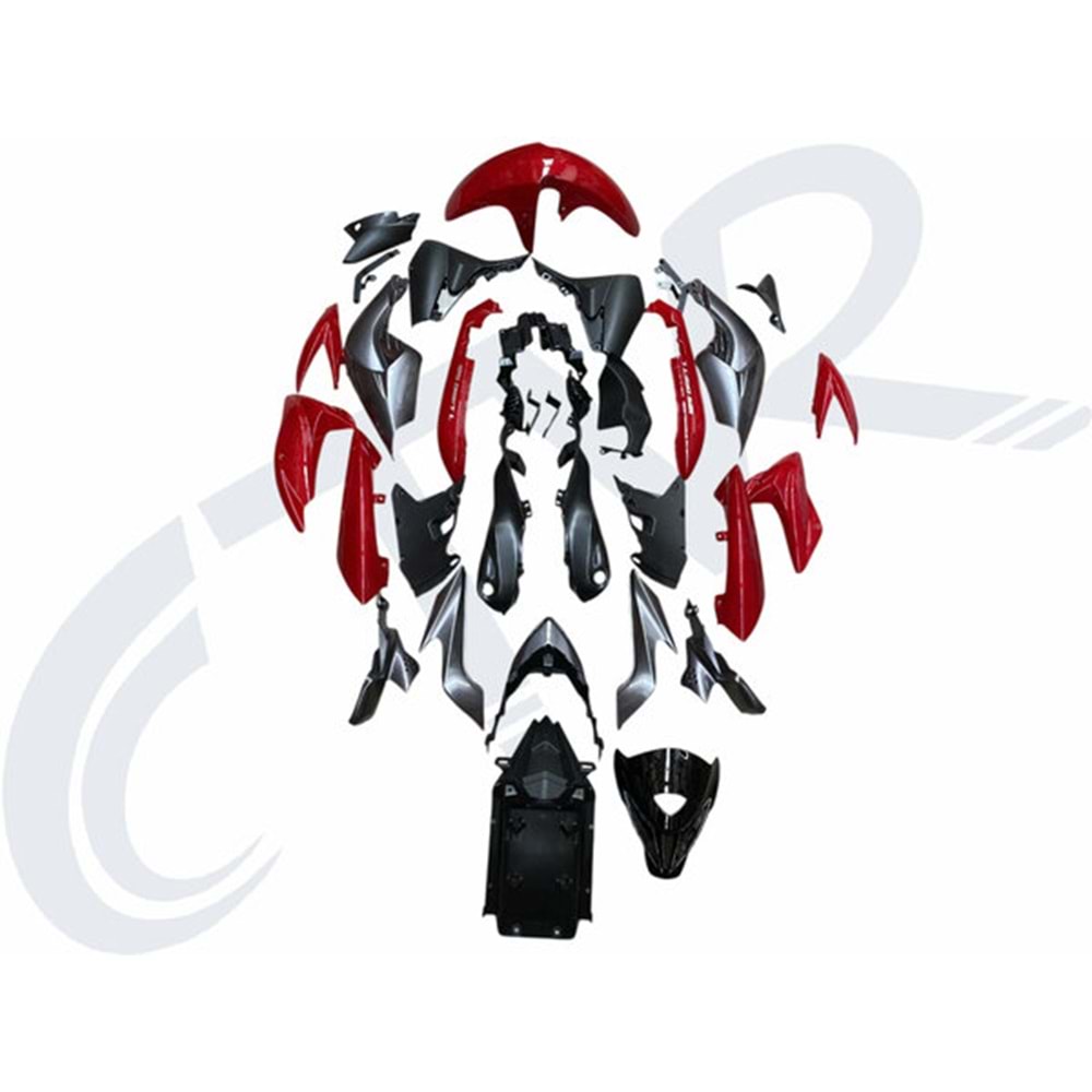 MONDİAL DRİFT L KIRMIZI TÜM KAPORTA SETİ KDL