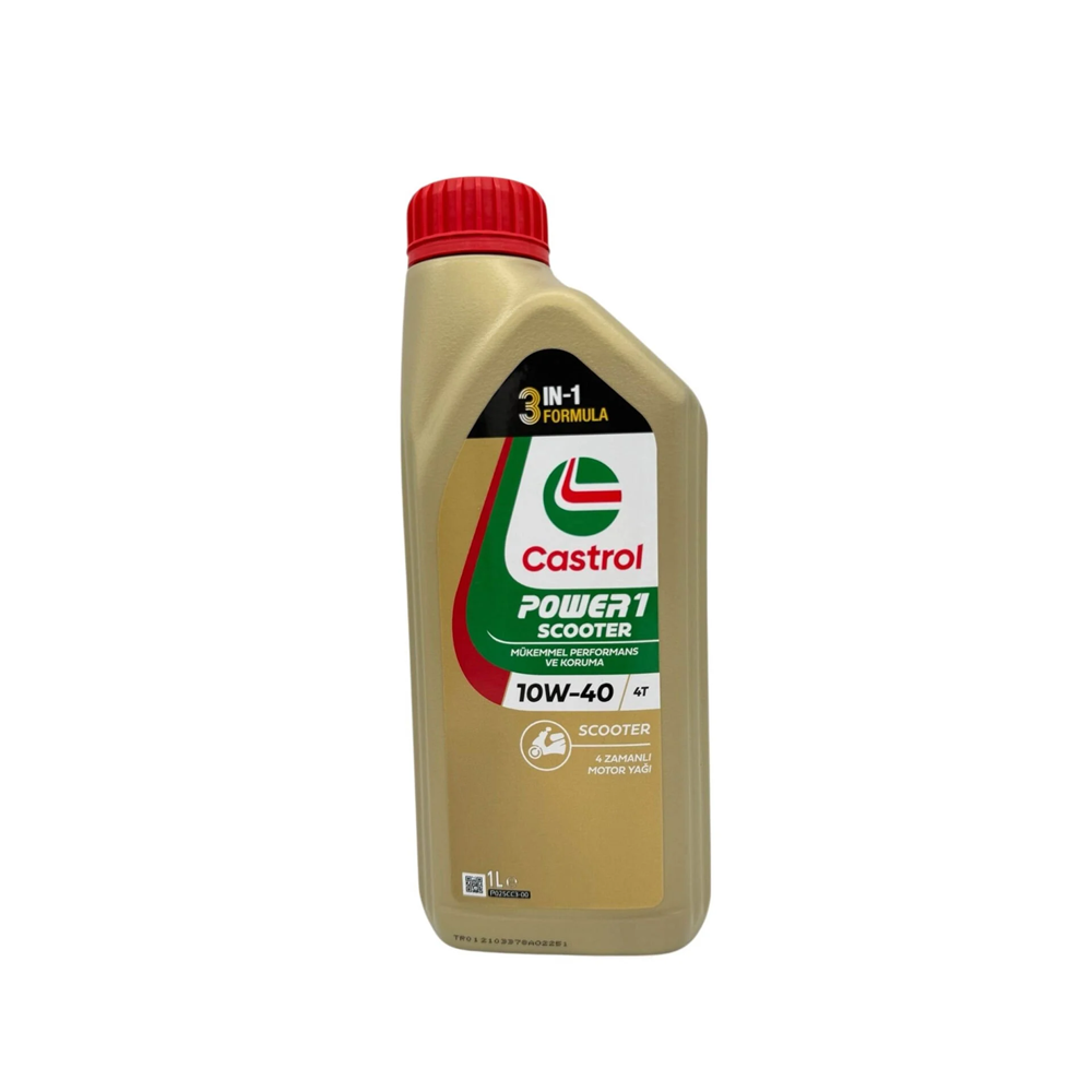 CASTROL 10W-40 POWER1 SCOOTER YAĞ