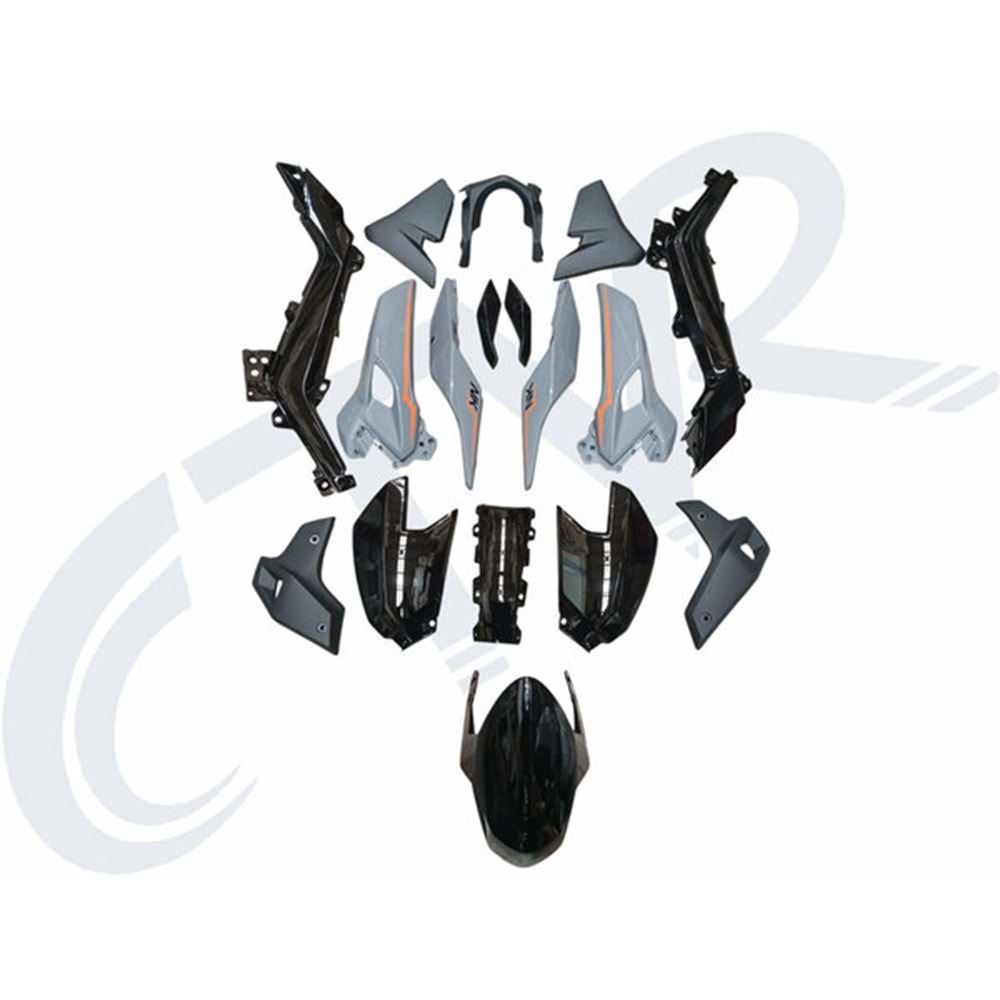 CFMOTO 250NK UYUMLU KAPORTA SET SİYAH