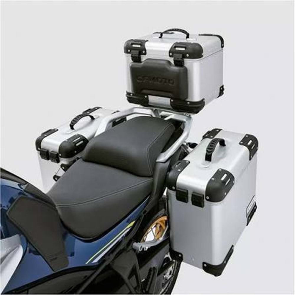 CFMOTO 450MT ARKA ÇANTA (SAG-SOL-UST) (GRİ) ORİJİNAL