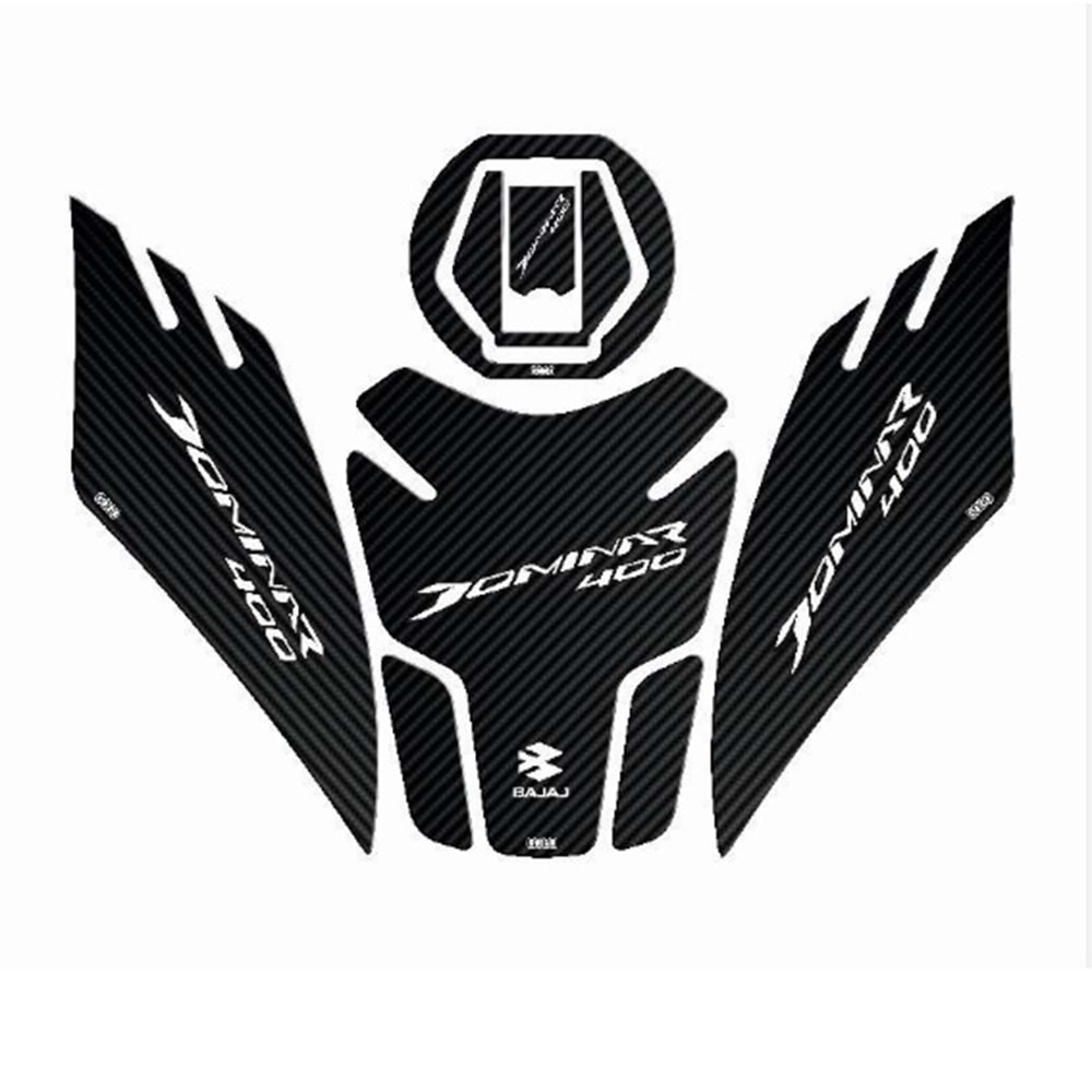 BAJAJ DOMiNAR 400 2017 - 2023 UYUMLU Tank Pad Set