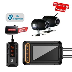 KNMASTER MOTOCAM 1000 ÇİFT KAMERALI FULL HD