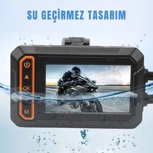 KNMASTER MOTOCAM 1000 ÇİFT KAMERALI FULL HD