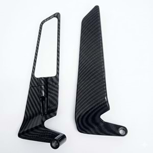 GİDON ÜSTÜ KARBON KANAT H2 AYNA TAKIMI