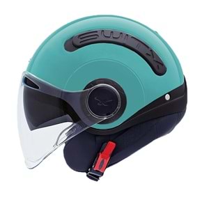 NEXX SX.10 MAT SİYAH KASK - TURKUAZ