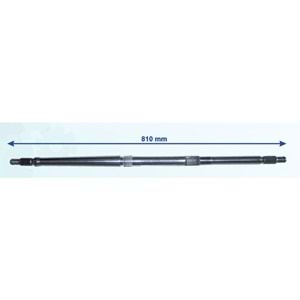 150CC ATV YUKİ AKS MİLİ 810 mm TEK YİVLİ BİLYA YATAĞI 30 mm 23 FREZE