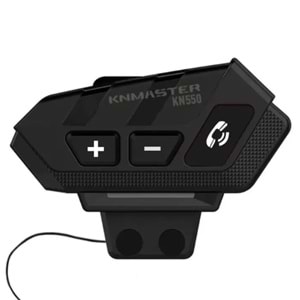 KNMASTER KN550 KASK BLUETOOTH KULAKLIK SETİ SİYAH