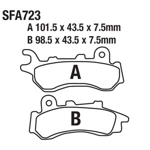 RKS BİTTER 125 ÖN FREN DİSK BALATASI