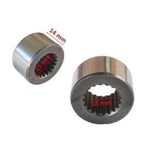 LX200 ATV KUBA VIPTRACK 250 ATV TAHRİK MİLİ FREZELİ BURÇ 15-25-14 mm