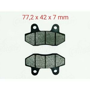 KH SCOOTER ÇİTA CUP CG ÖN DİSK FREN BALATA 7MM