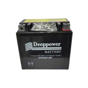 DEEPPOWER 12V 5AH AKÜ YTX5A-BS SFC POPCORN AKÜSÜ