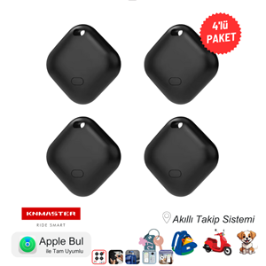 KNMASTER KNTAG 1 4´LÜ Apple Uyumlu – Akıllı Takip Cihazı