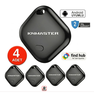 KNMASTER KNTAG 1 – 4’lü Paket Android Akıllı Takip Cihazı