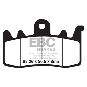 EBC BRAKES 403-FA630HH SİNTERLİ ÖN FREN BALATASI 450SR 1200GS