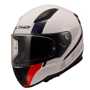 LS2 RAPID 2 DRIVEWAY BEYAZ-MAVİ KASK - BEYAZ - M