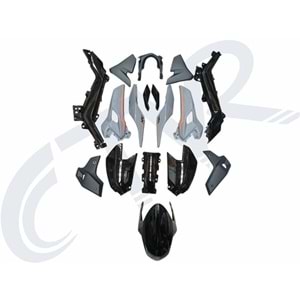 CFMOTO 250NK UYUMLU KAPORTA SET SİYAH