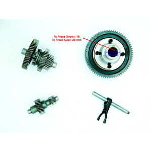 KASALI ELEKTRİKLİ DİFRANSİYEL DİŞLİ SETİ 18MM