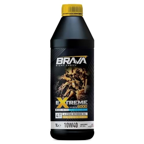 BRAVA 10W40 MOTOR YAĞI 6000 SERİSİ