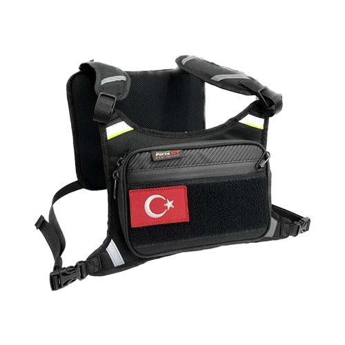 FORTE GT Reflektörlü Göğüs Çantası