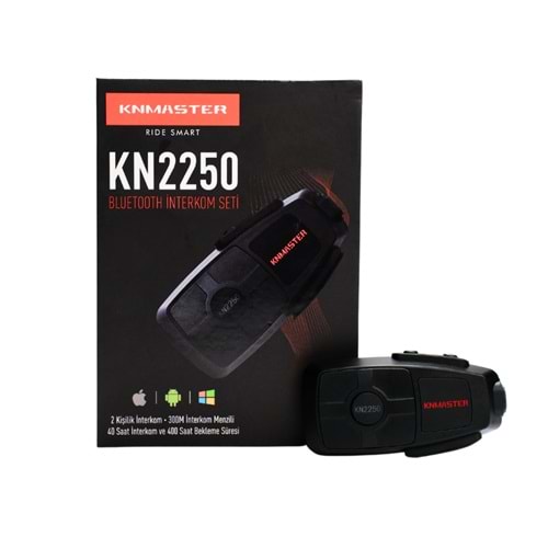 KNMASTER KN2250 INTERCOM KASK KULAKLIK SETİ İNTERKOM