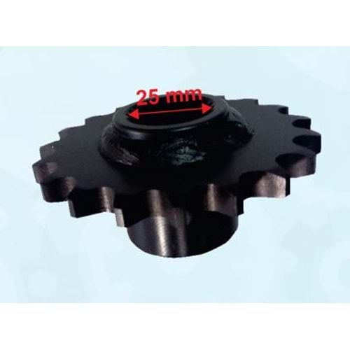 BS150 ATV ÖN DİŞLİ 428-19T İÇ 25 mm UZUNLUK 39 mm