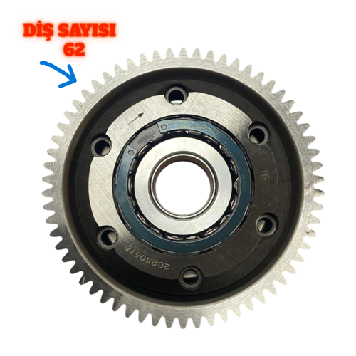 CF 250NK 250SR İLK HAREKET MARŞ KİTLEMESİ VE DİŞLİSİ TAKIM