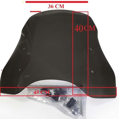 ÜNİVERSAL FÜME SİPERLİK CAMI