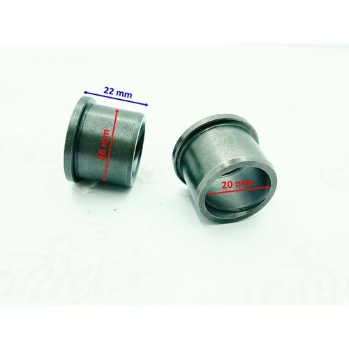 LX200 ATV ARKA SALINCAK BURCU ÇELİK TAKIM 20-22-26 mm