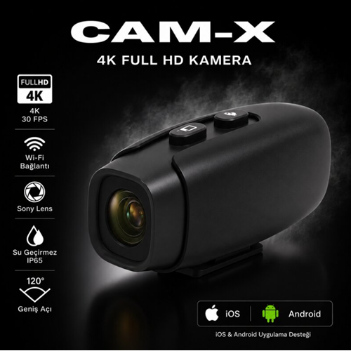 SCS CAM-X 4K FULL HD KAMERA