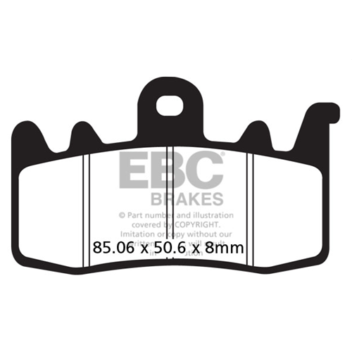 EBC BRAKES 403-FA630HH SİNTERLİ ÖN FREN BALATASI 450SR 1200GS