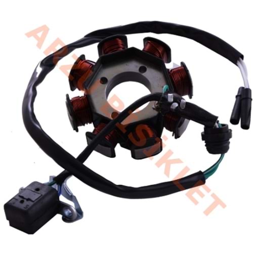KUBA-ASYA 125CG STATÖR 8SARGI 3FİŞLİ