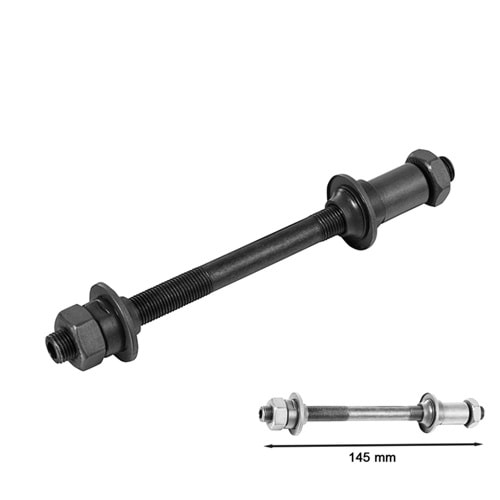 BİSİKLET ARKA GÖBEK MİLİ İÇİ BOŞ MANDALLI MİL UYUM