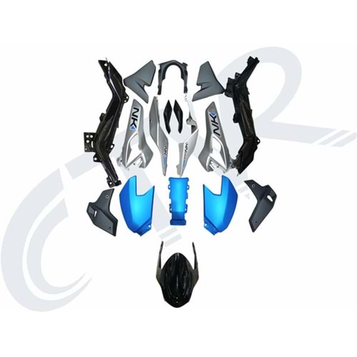 CFMOTO 250NK UYUMLU KAPORTA SETİ MAVİ