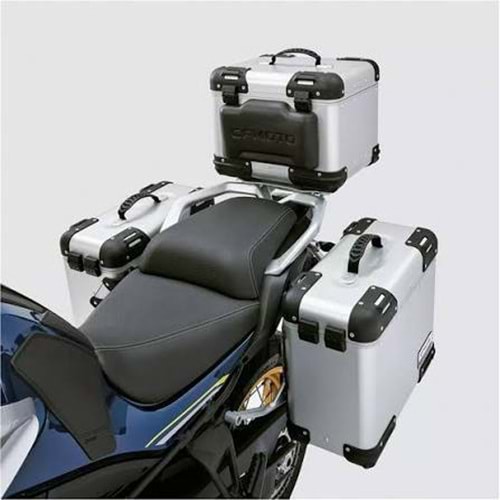 CFMOTO 450MT ARKA ÇANTA (SAG-SOL-UST) (GRİ) ORİJİNAL