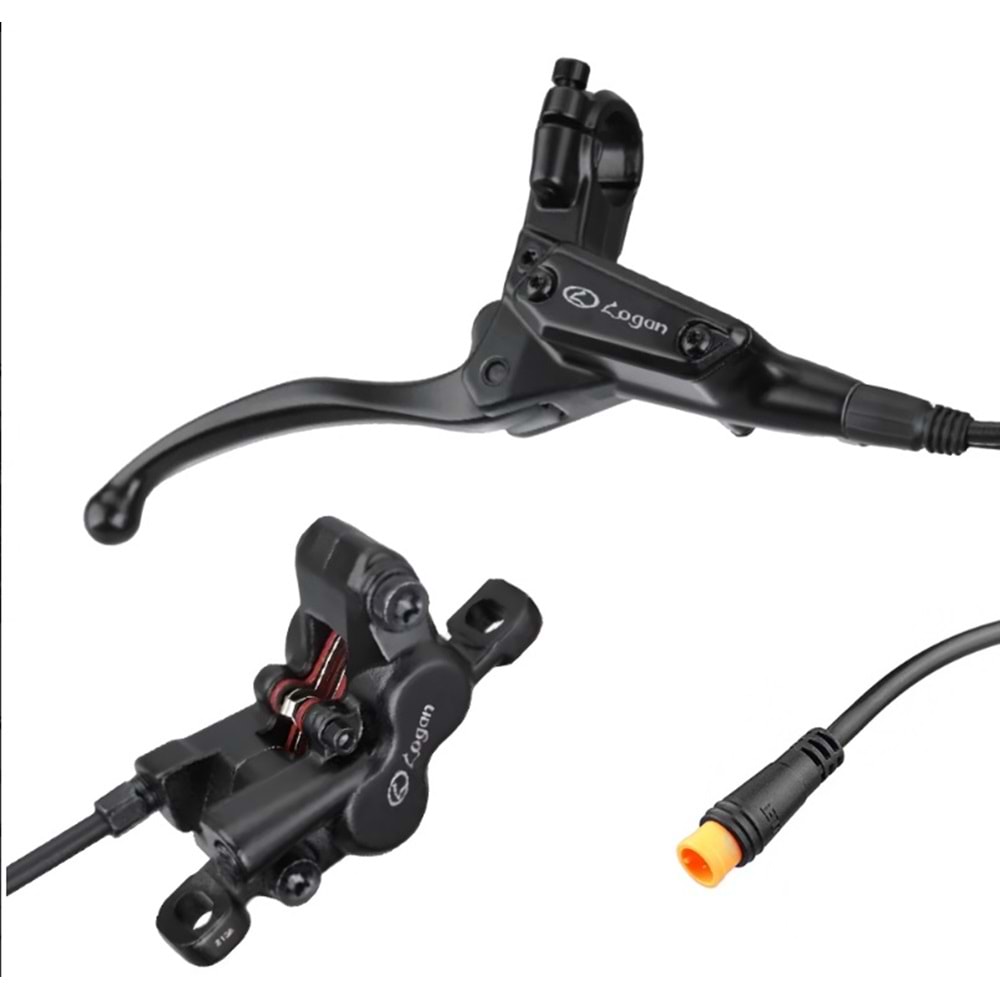 E BİKE ÖN ARKA HİDROLİK FREN TAKIMI 4 PİSTON 3 PİN