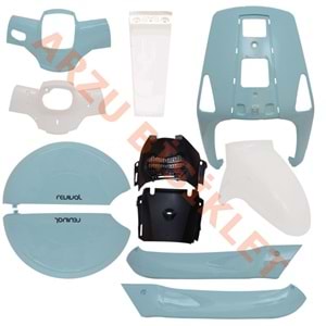 MONDİAL REVİVAL KAPORTA SETİ MAVİ(TURKUAZ)